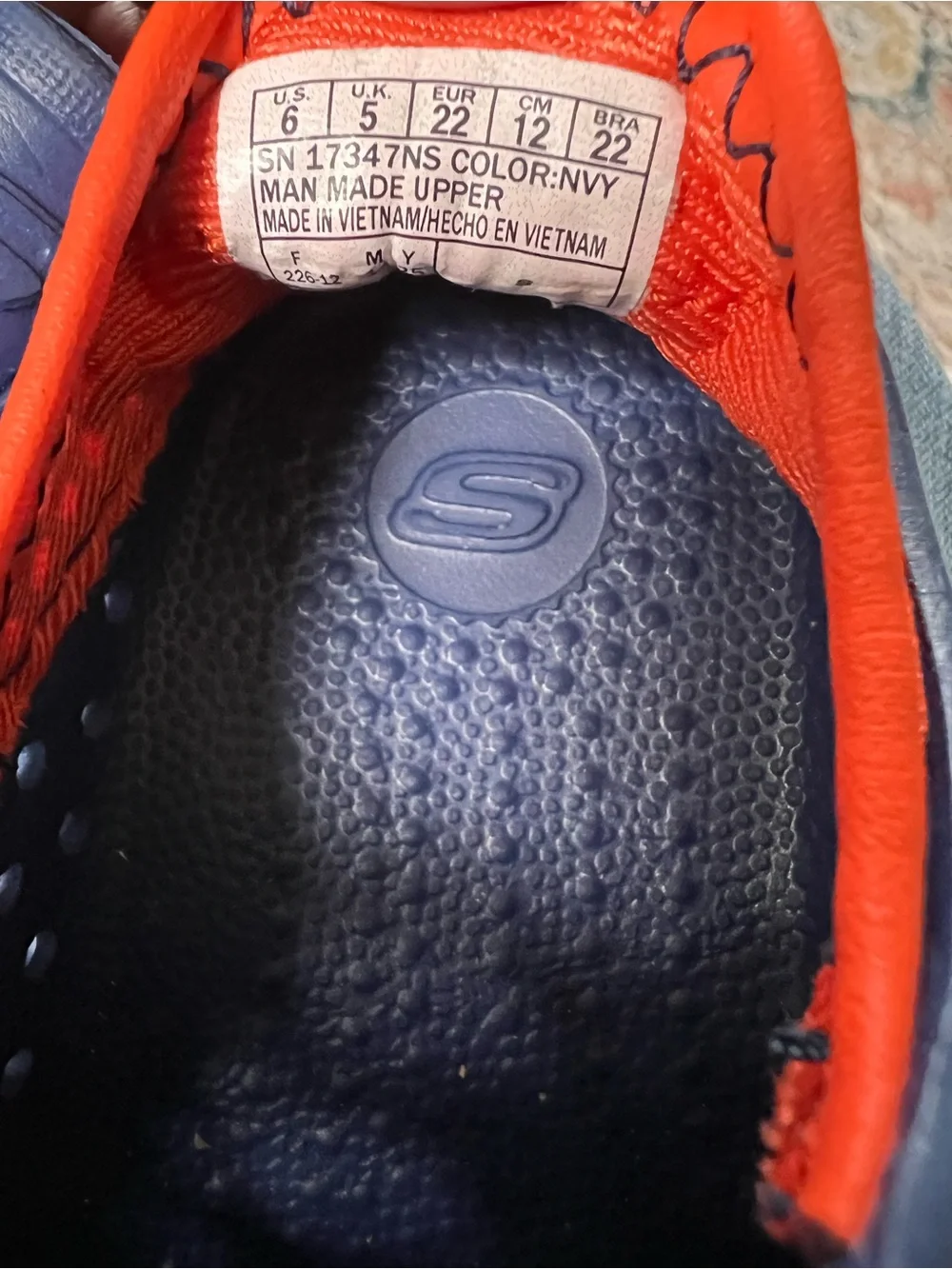 Skechers Navy & White Kids Water Shoes